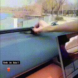 Para-Sol Retrátil Automático Para Carro **Pacote com 2 unidades**