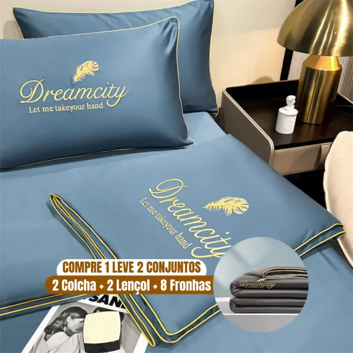 Conjunto de Cama de Seda Gelada Para o Verão, foto 2