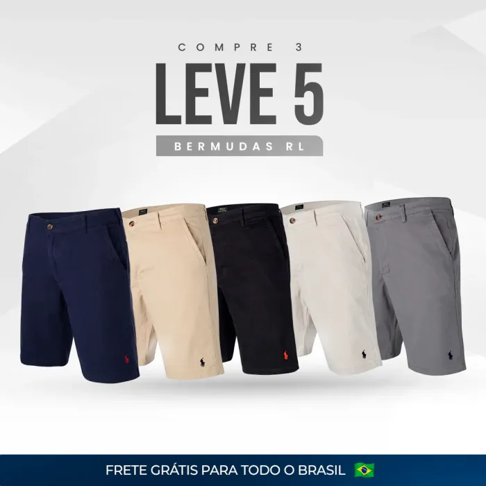Combo 5 Bermudas Sarja, foto 2