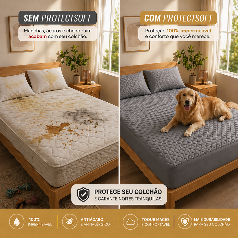 ProtectSoft Capa Impermeável Premium com 2 Fronhas, foto 2