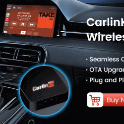 CarlinKit 5.0 CarPlay Android Auto Adaptador Sem Fio Dongle para Toyota Mazda Vw